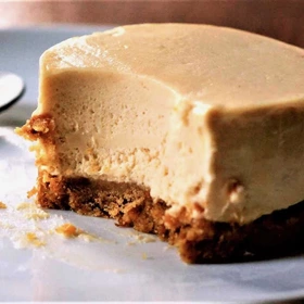 Peanut Caramel Cheesecake image