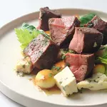 Venison, Apple and Blue Cheese Salad image
