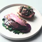 Grouse with Beetroot and Walnuts image
