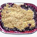 Bramble and Apple Crumble image