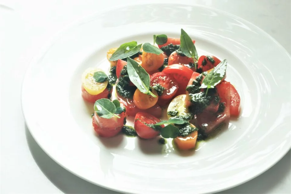 Tomato and Sorrel Salad image