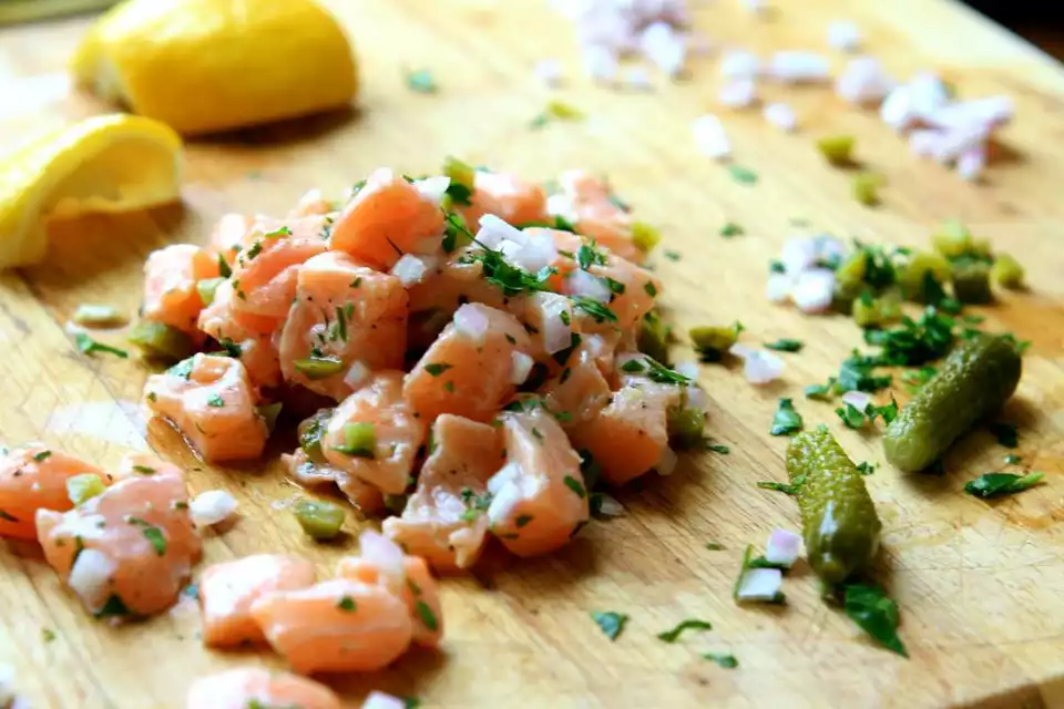 Salmon Tartare image