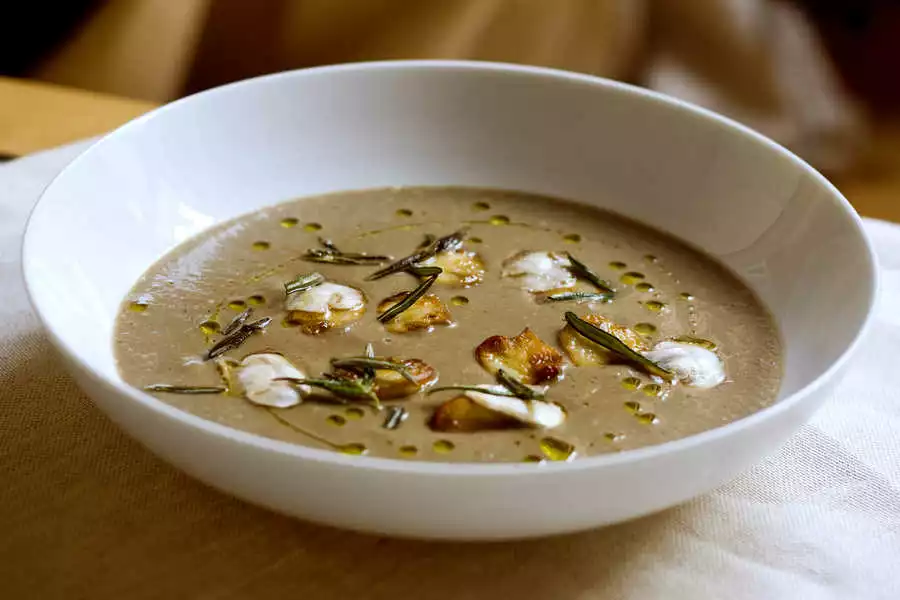 Roasted Mushroom Soup image