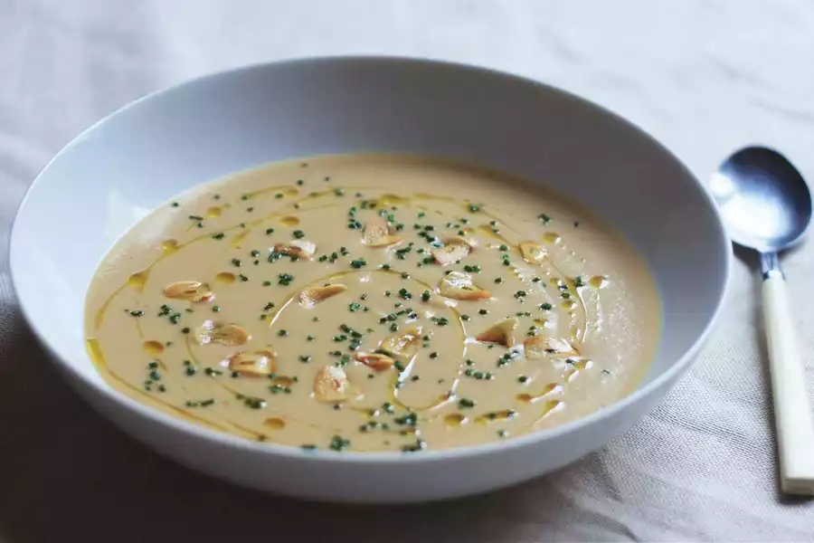 Roast Garlic Soup image