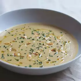 Roast Garlic Soup image